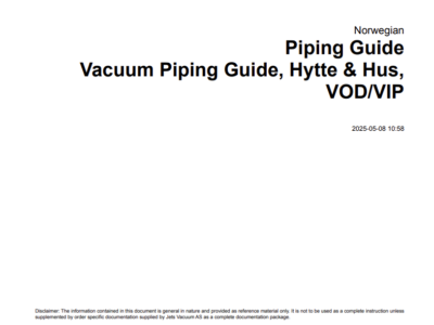 Preview Piping Guide Vacuum Piping Guide CH VOD VIP
