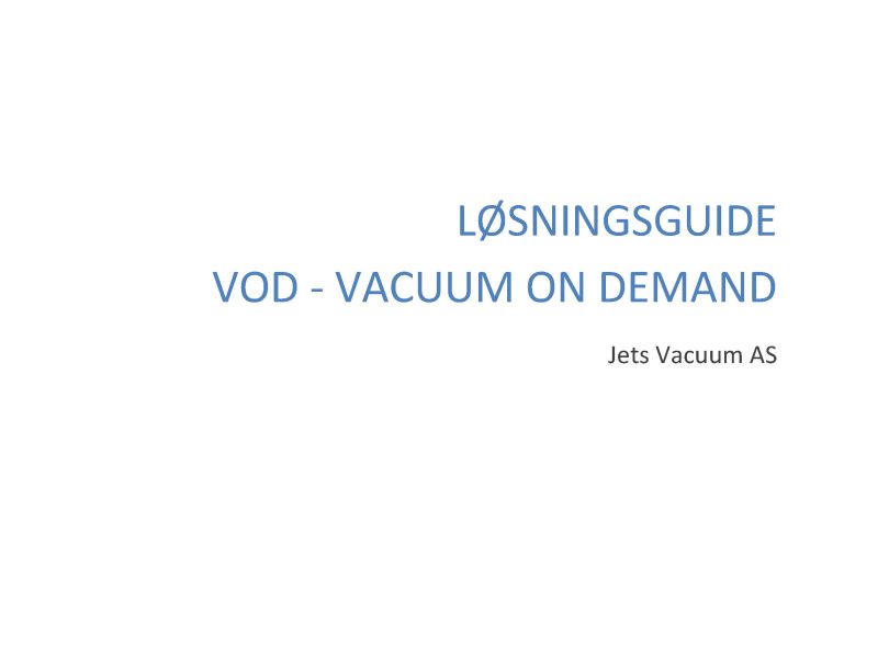 Jets Losningsguide CAB VOD Frontpage