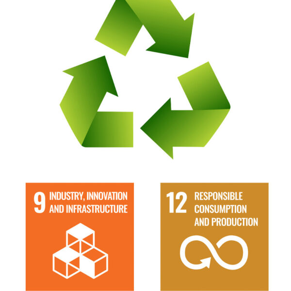 Jets illustration recycle symbol UN goals 9 12
