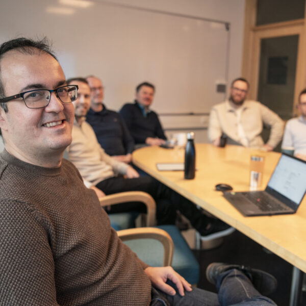 Photo of the Research & Development team at JETS