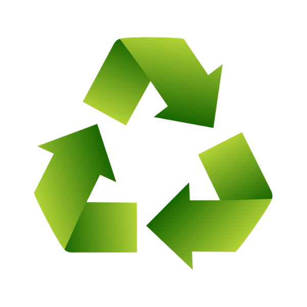 Recycle symbol padding