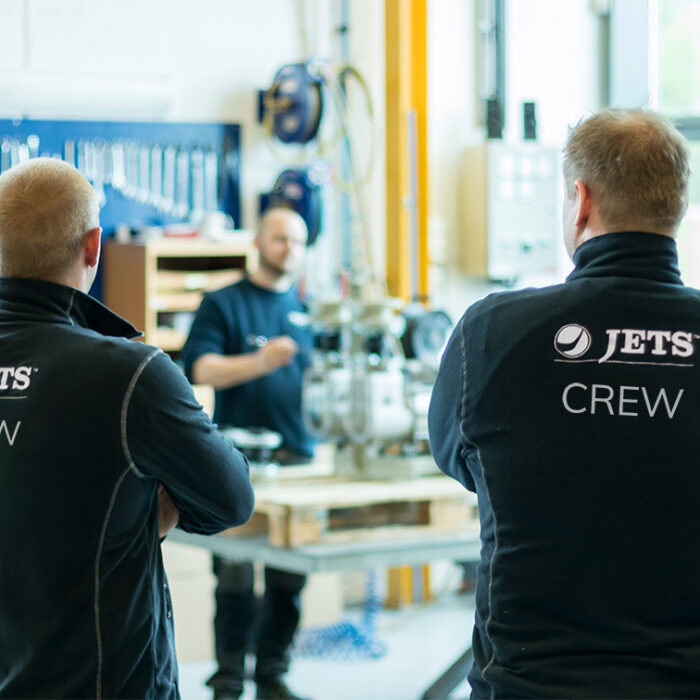 Jets Image Crew service production hall