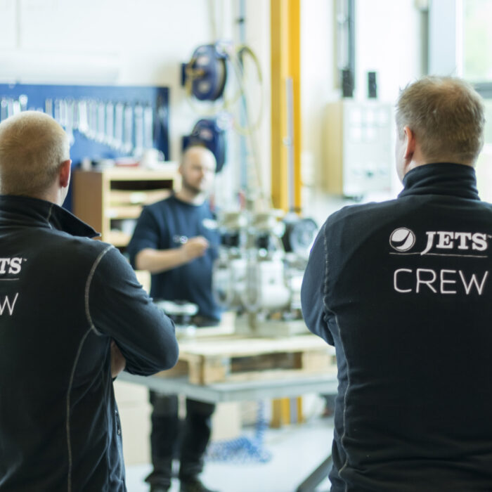 Jets Image Crew service production hall