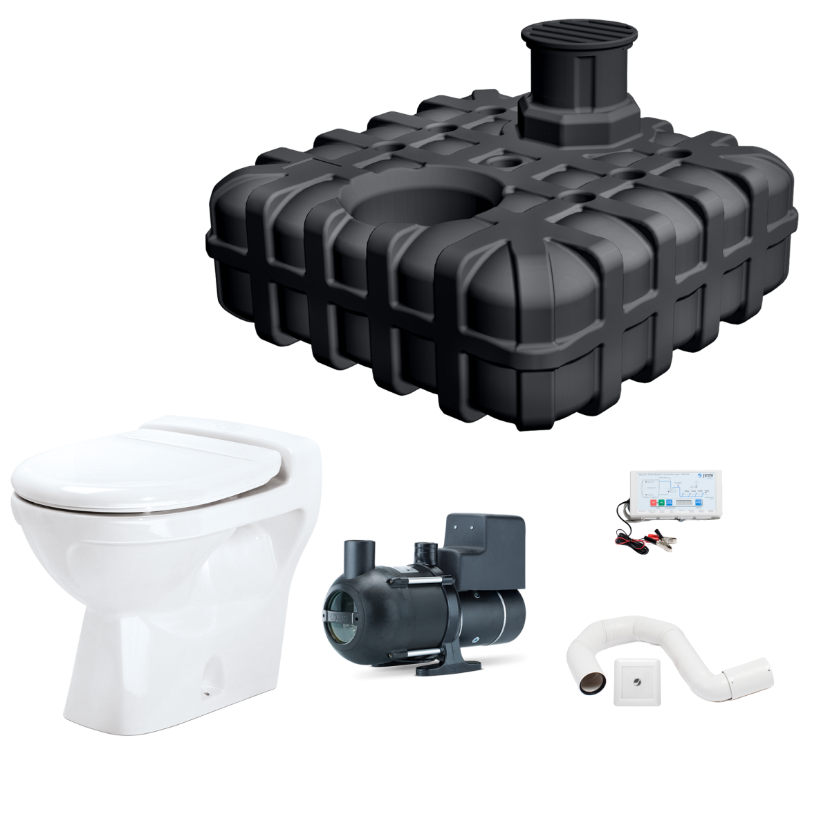 JETS product image VOD Pakkebilder 2026 toalett med 3000 L tett Tank web