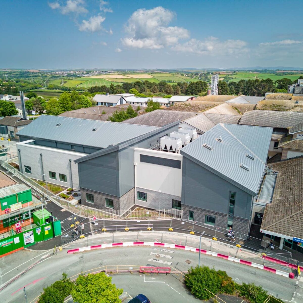 Trelawny Scanning Suite and Haematology & Oncology Ward at the Royal Cornwall Hospital in Truro, UK