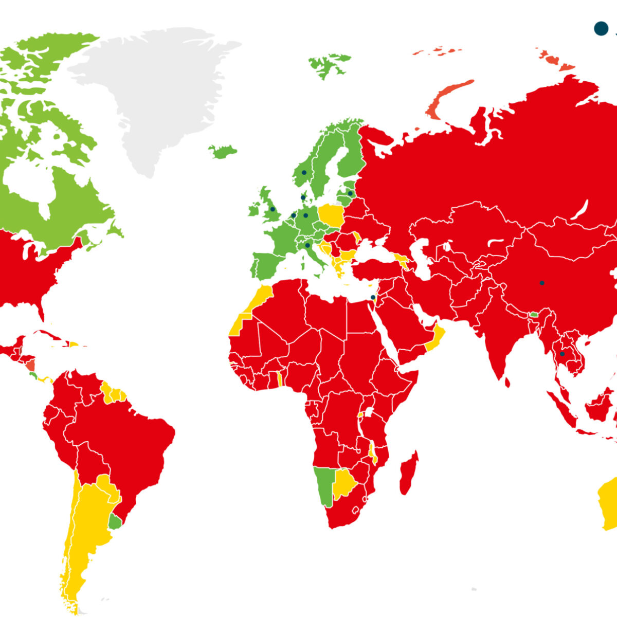 Jets illustration map world borders risk 3 colours