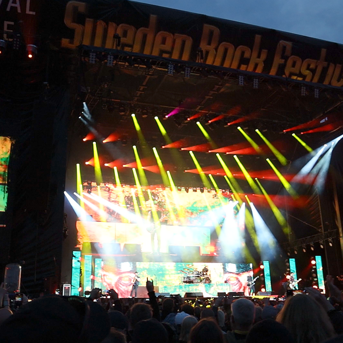 Jets image MOB NOMAD sweden rock 2022 stage night